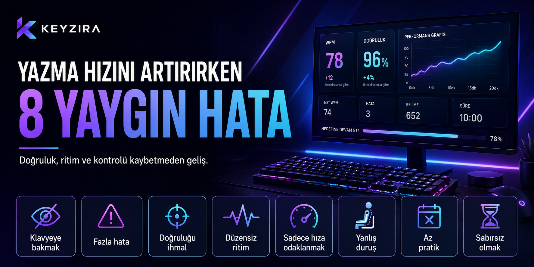 Yazma Hızını Artırırken Yapılan 8 Yaygın Hata