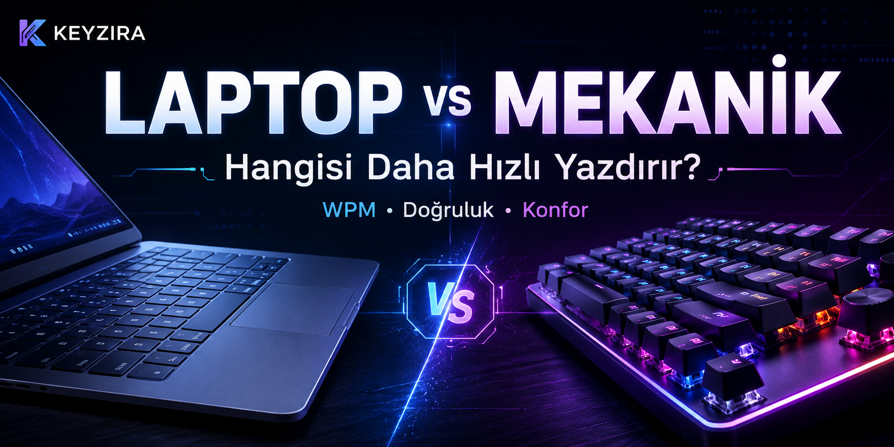 Laptop Klavyesi mi Mekanik Klavye mi Daha Hızlı Yazdırır?