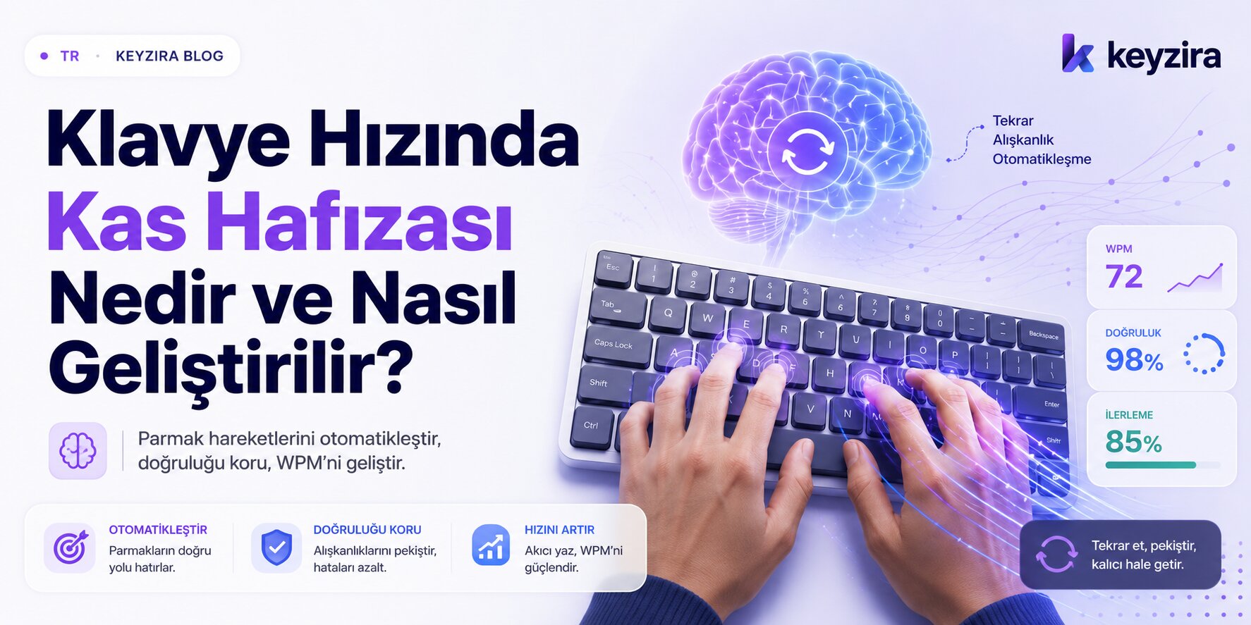 Klavye Hızında Kas Hafızası Nedir ve Nasıl Geliştirilir?